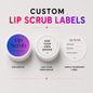 lip Scrub ingredient label