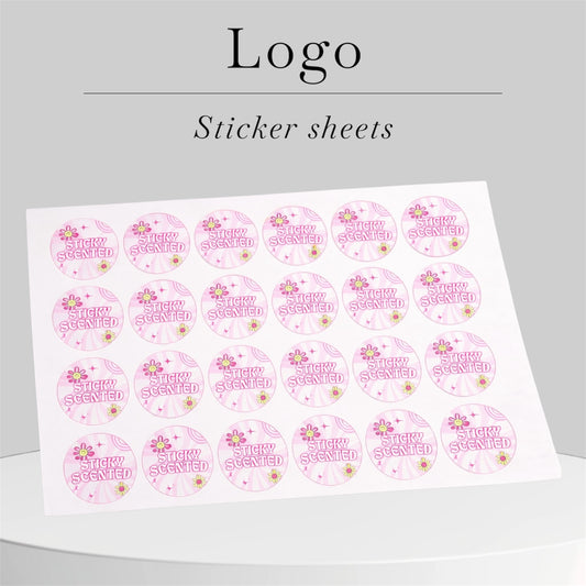 Tuesday deal -Logo sticker sheet