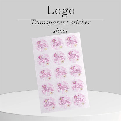 Transparent stickers