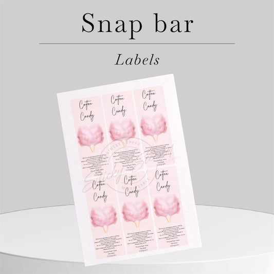 Glossy Snapbar stickers