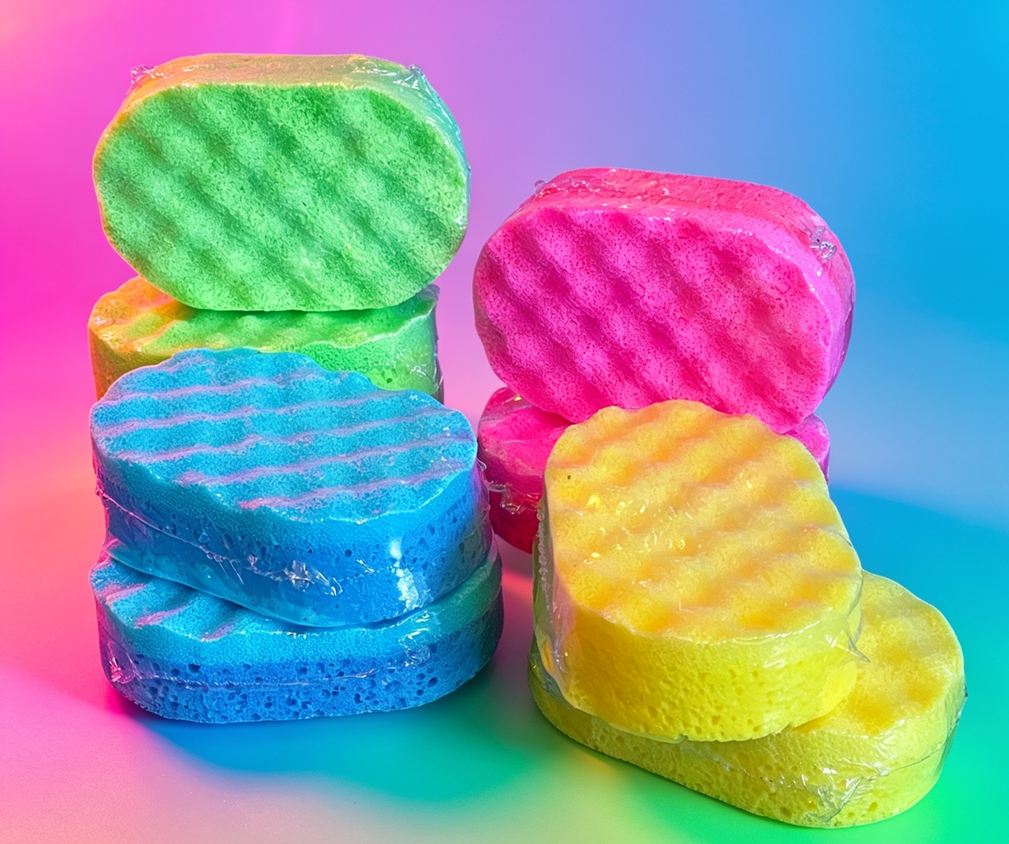 Neon Soap Sponge