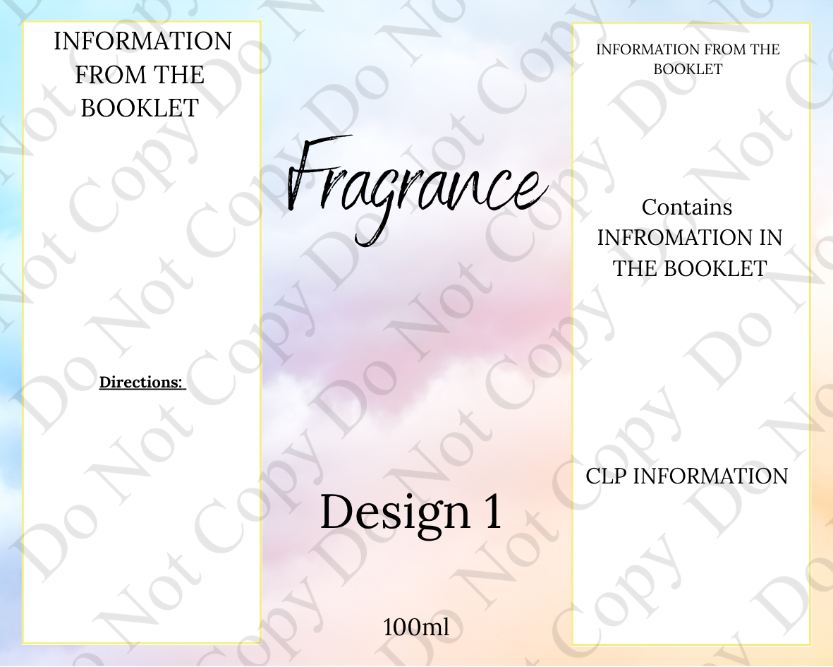Cleaning Range - Labels