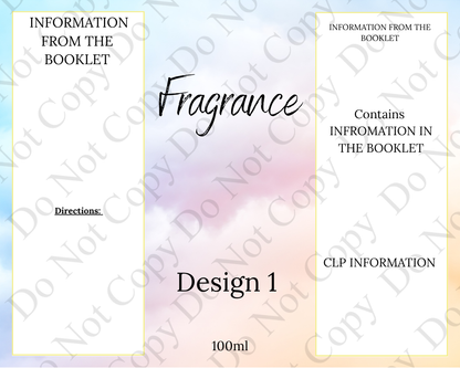 Cleaning Range - Labels