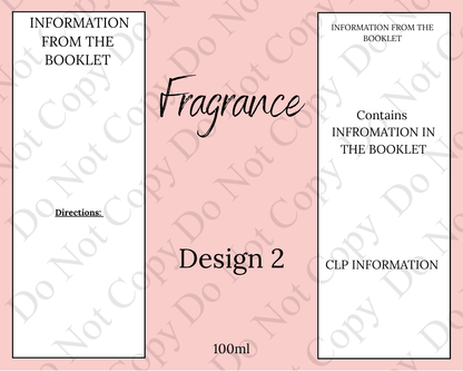 Cleaning Range - Labels