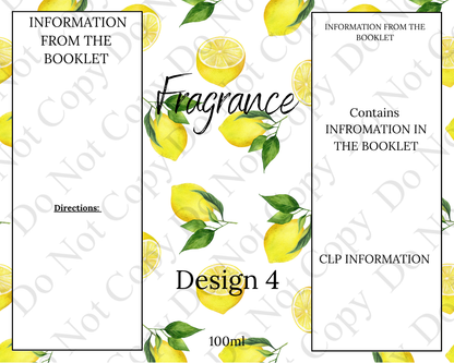 Cleaning Range - Labels