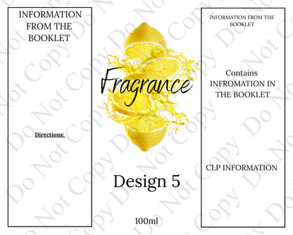 Cleaning Range - Labels