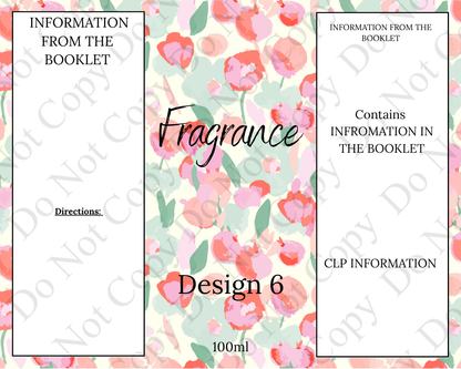 Cleaning Range - Labels