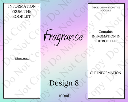 Cleaning Range - Labels