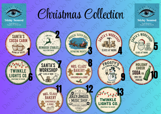 christmas round Air fresheners