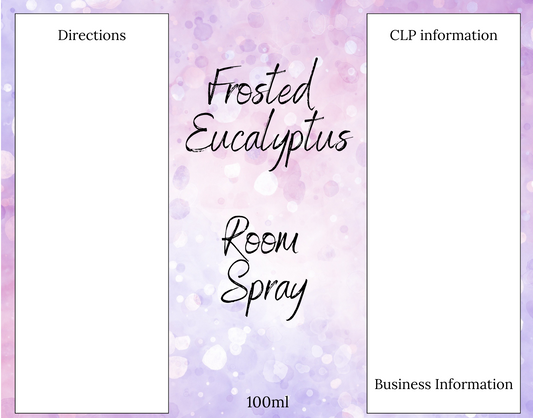 Room Spray Labels