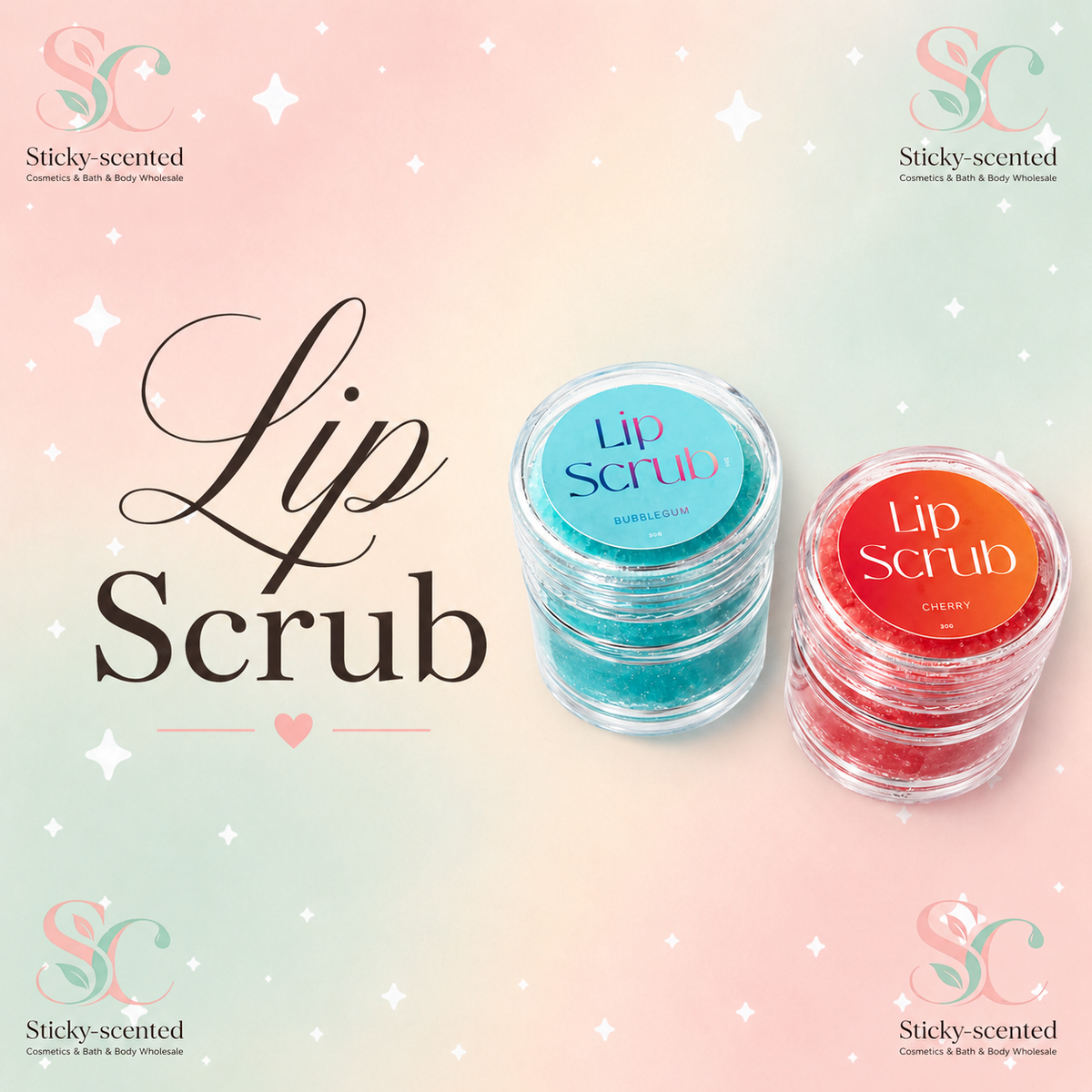Lip Scrub ( set of 3x )