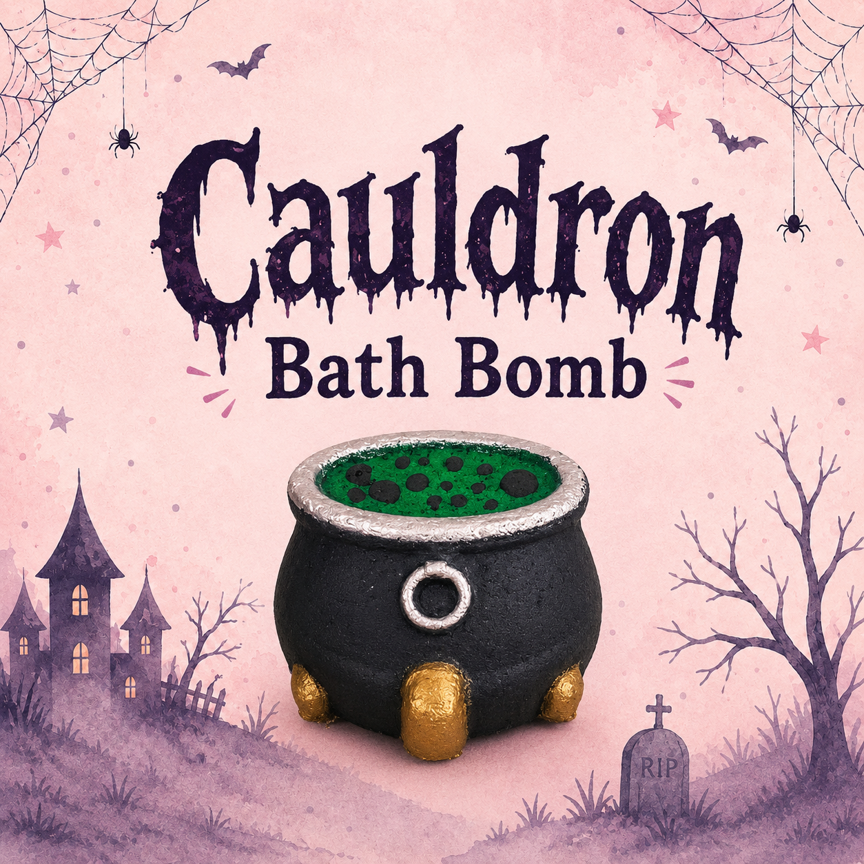 Cauldron Bath bomb