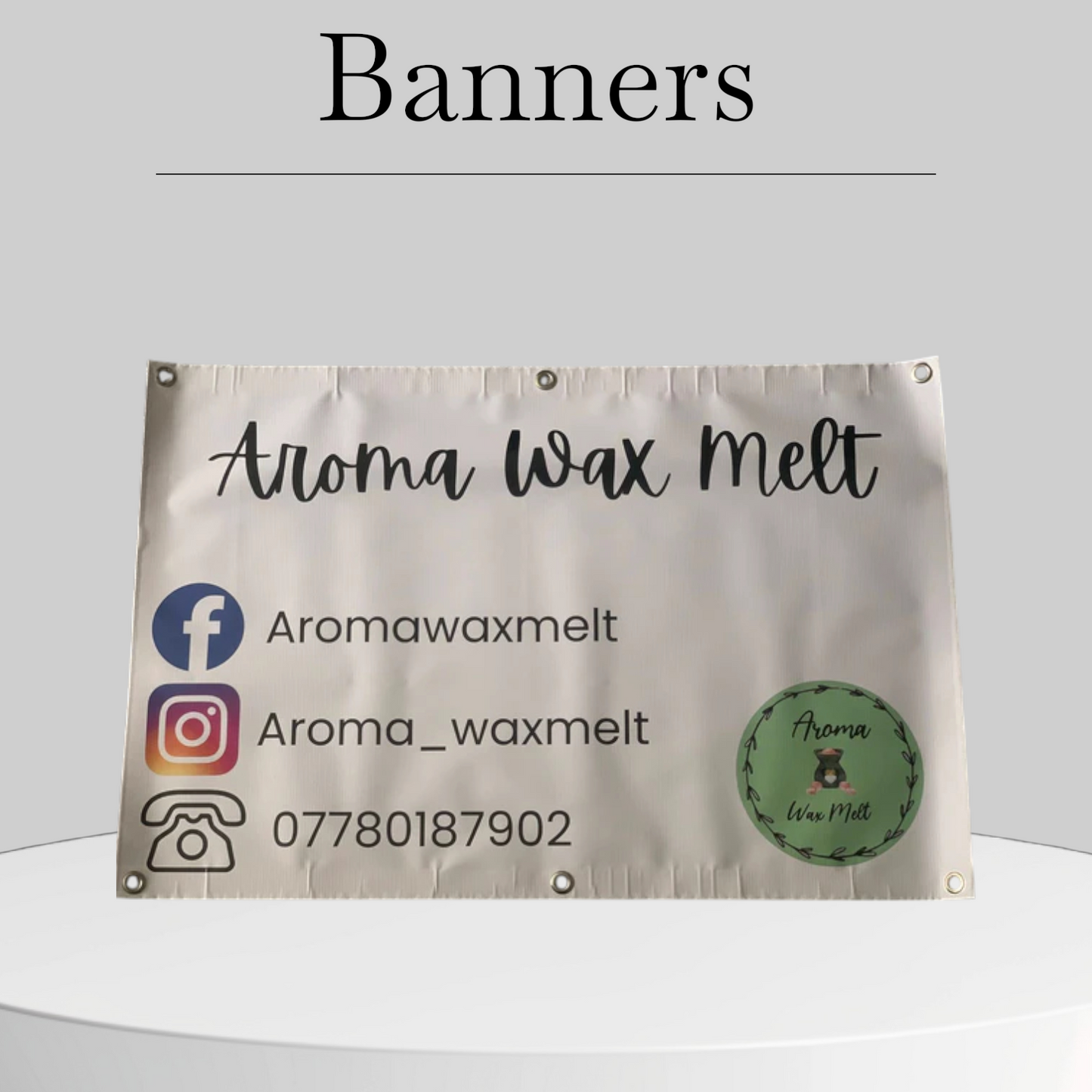 Personalised Banner