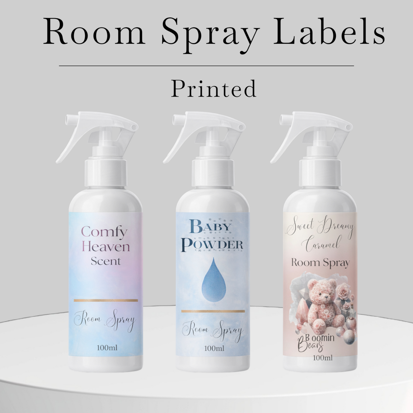 Room Spray Labels