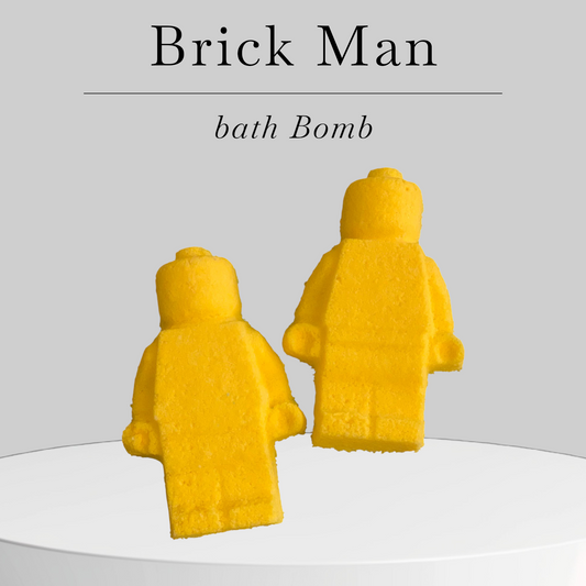 Brick Man bath bomb