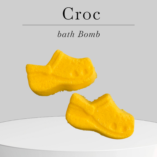Croc bath bomb