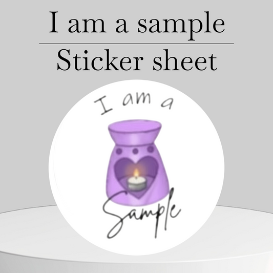 Im a sample sticker