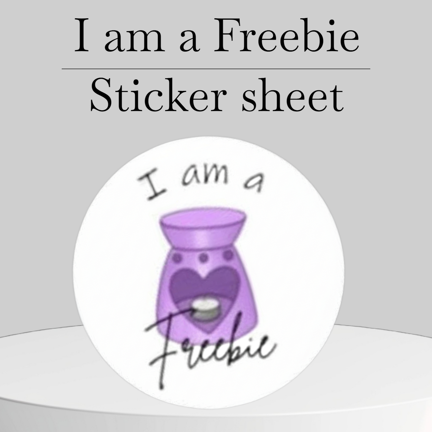I’m a freebie Sticker