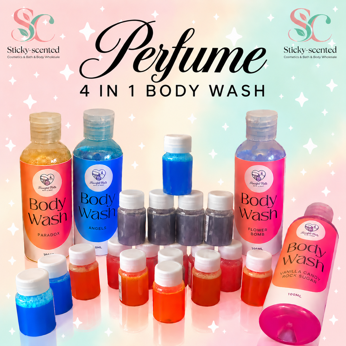 4 in 1 liquid Soap ( perfume )
