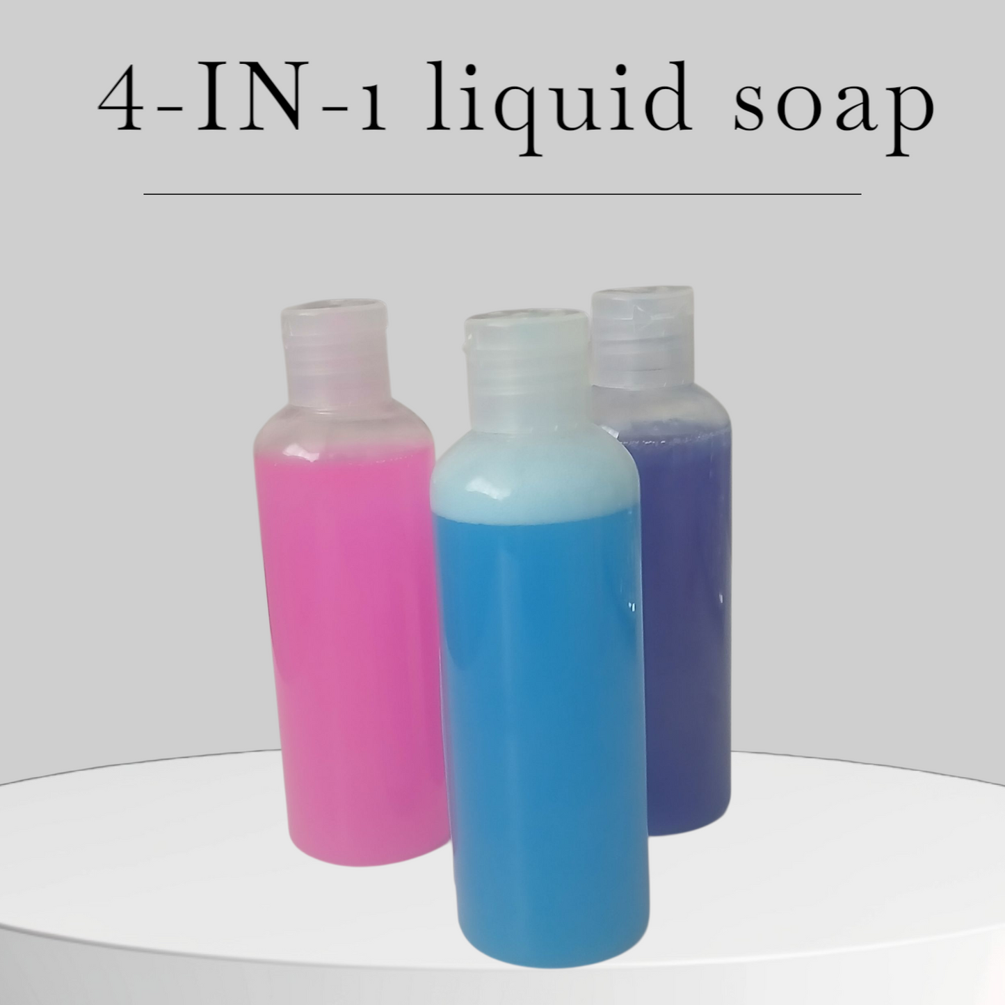 4 in 1 liquid soap ( Perfume & Aftershave )