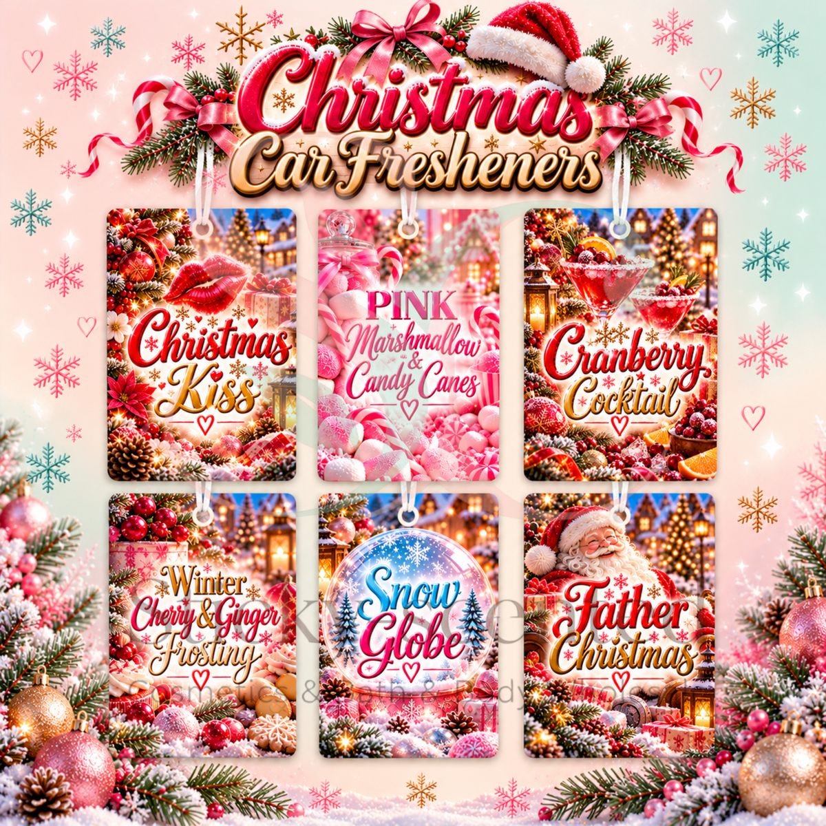 Christmas Car Air Fresheners