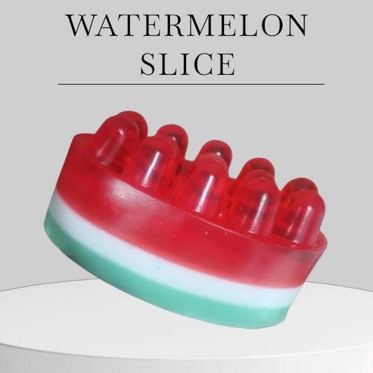 Watermelon slice massage bar
