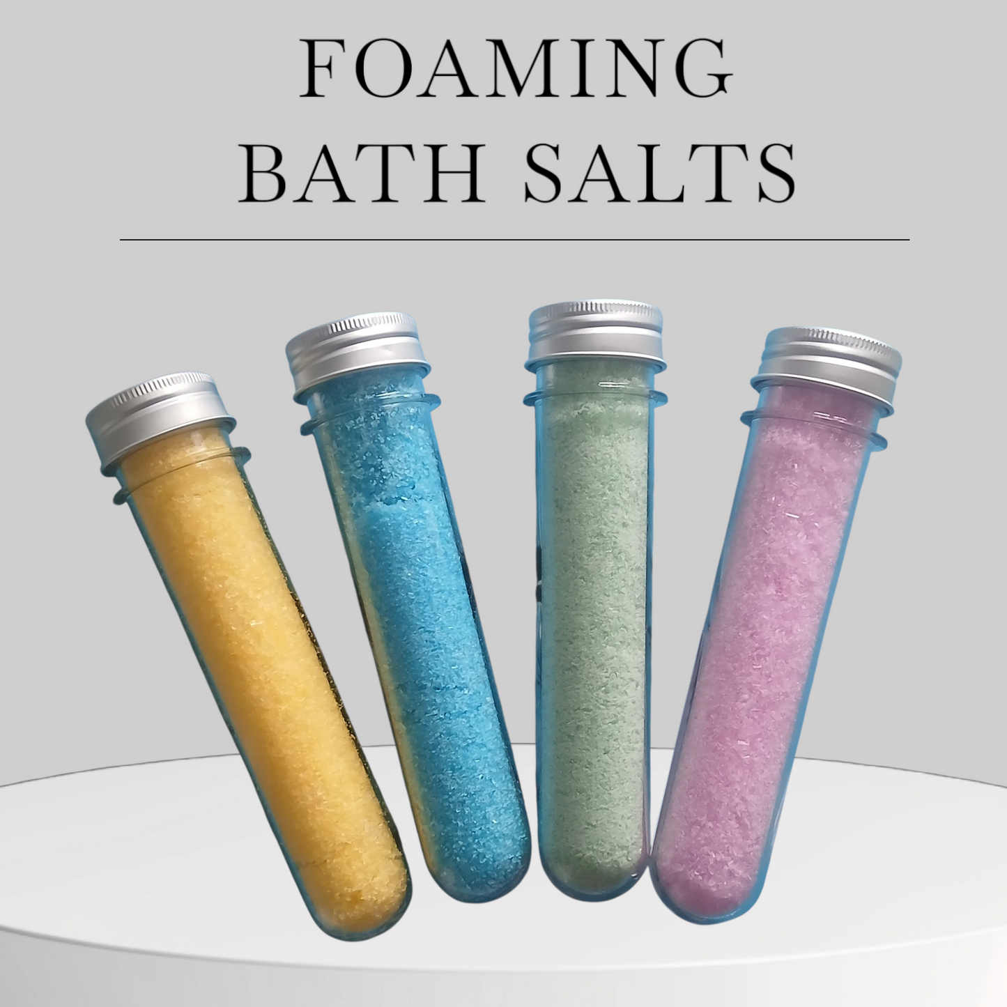 Foaming Bath Salts 50g tubes