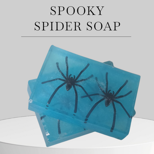 Spooky Spider Soap
