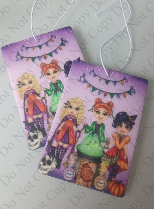 Sanderson sisters car air fresheners