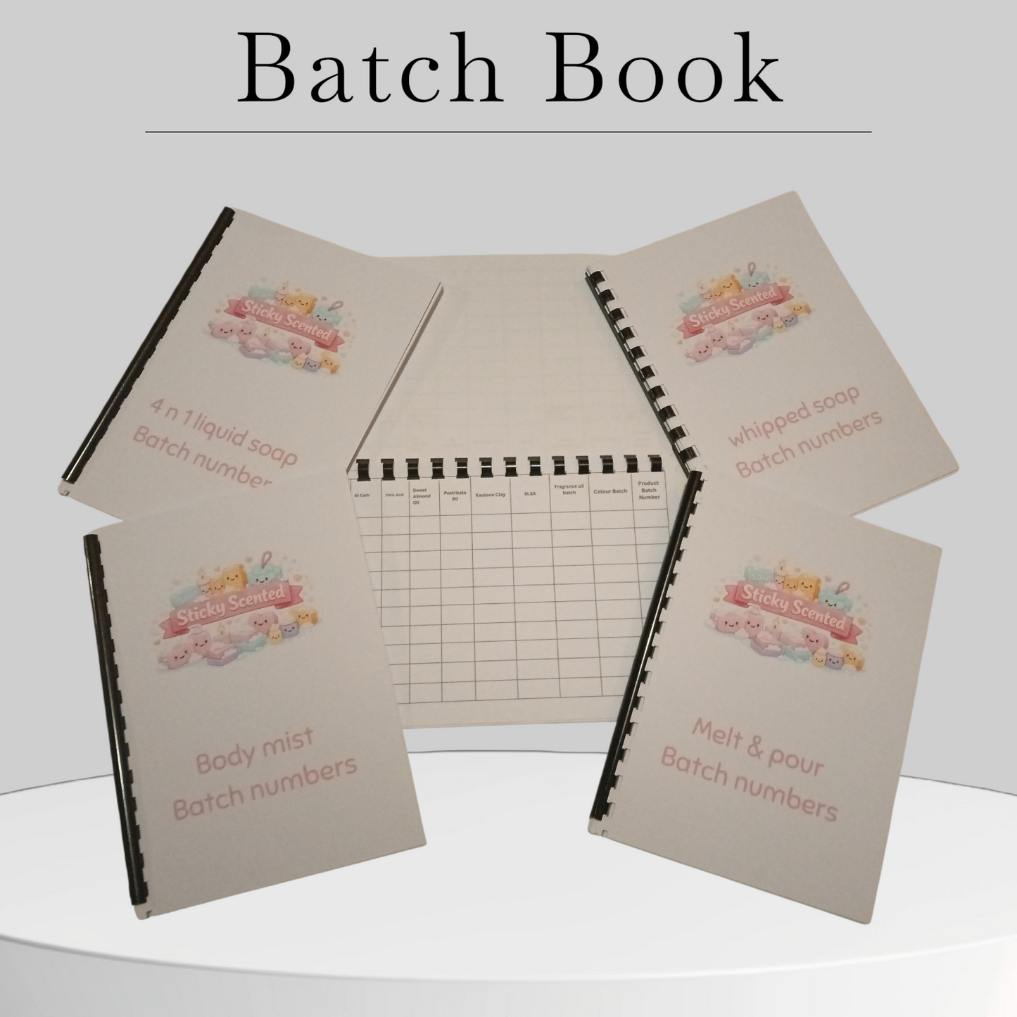 Product Batch Record Book