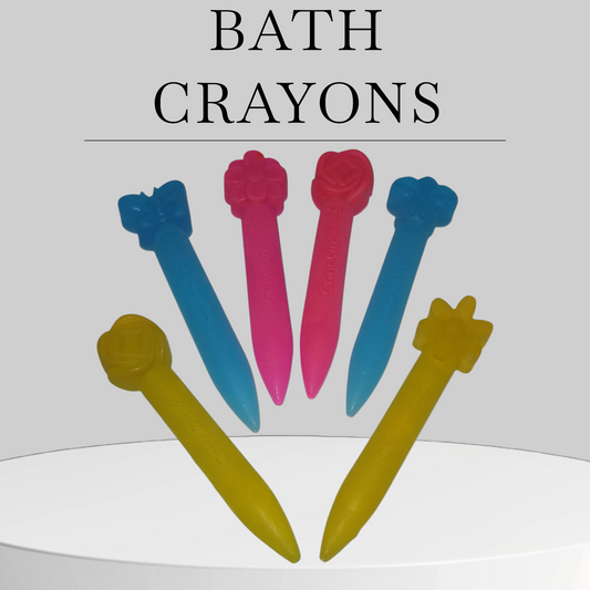 Bath time crayons